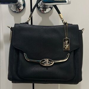 Coach Madison Sadie Flap Satchel